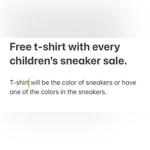 Free T-shirt